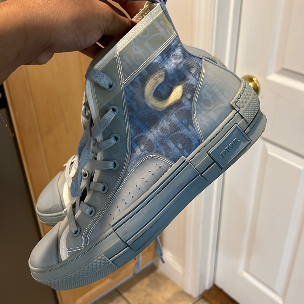 Dior blue sneakers